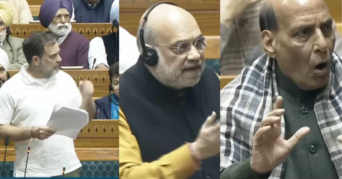 नरवणेंच्या ‘अप्रकाशित’ पुस्तकावरून संसदेत गदारोळ; राहुल गांधी आणि राजनाथ सिंह यांच्यात जोरदार खडाजंगी