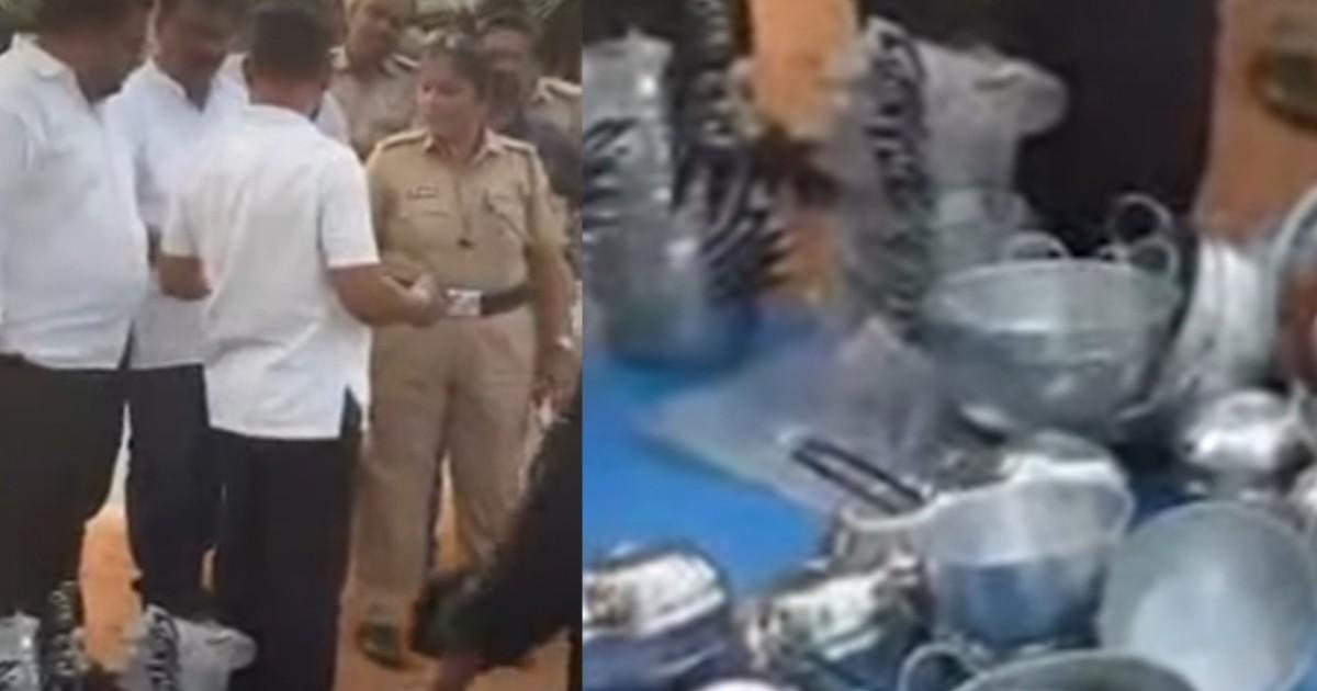 पिंगुळी बाजारपेठेत बनावट भांडी विकणाऱ्या टोळीचा पर्दाफाश; दिल्लीतील विक्रेत्यांकडून ग्राहकांची मोठी फसवणूक