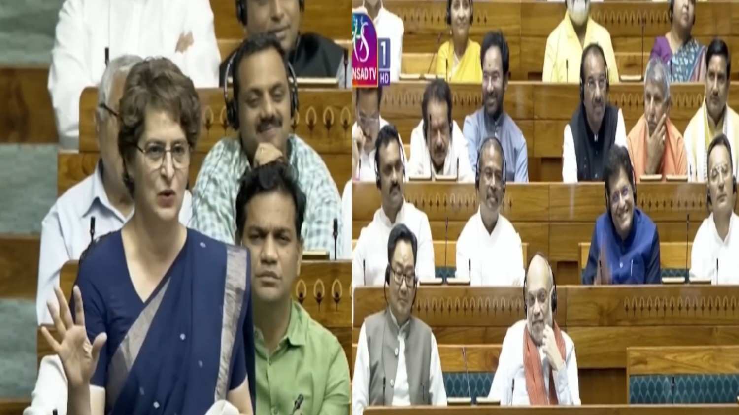 ‘हसताय काय? हलक्यात घेऊ नका!’; प्रियांका गांधींनी मोदी सरकारला भर संसदेत सुनावले; महिला आरक्षणावरून राजकीय वातावरण तापले!
