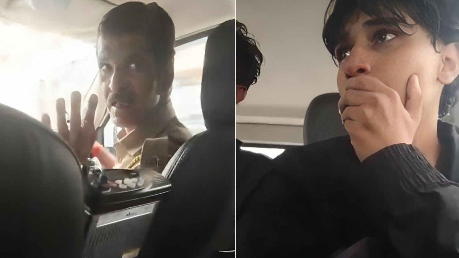 मुंबई पोलिसांची आंदोलक विद्यार्थ्यांना धमकी; व्हिडिओ व्हायरल