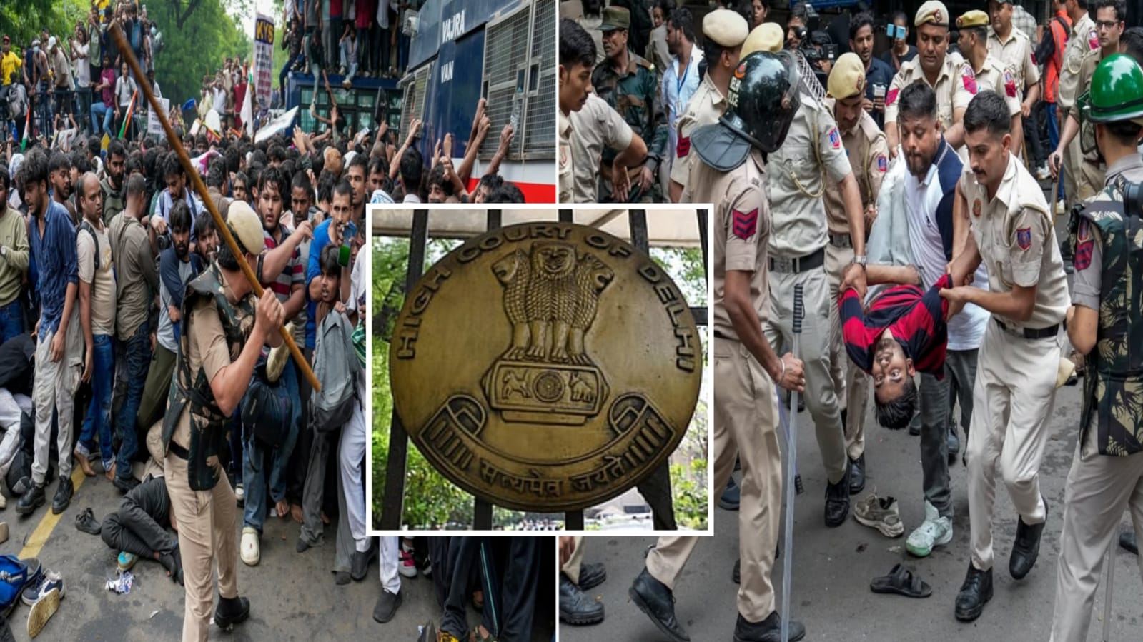 “आम्हाला या प्रकरणात ओढू नका”; दिल्ली पोलिसांच्या लाठीचार्जवर तातडीने सुनावणी घेण्यास उच्च न्यायालयाचा इन्कार
