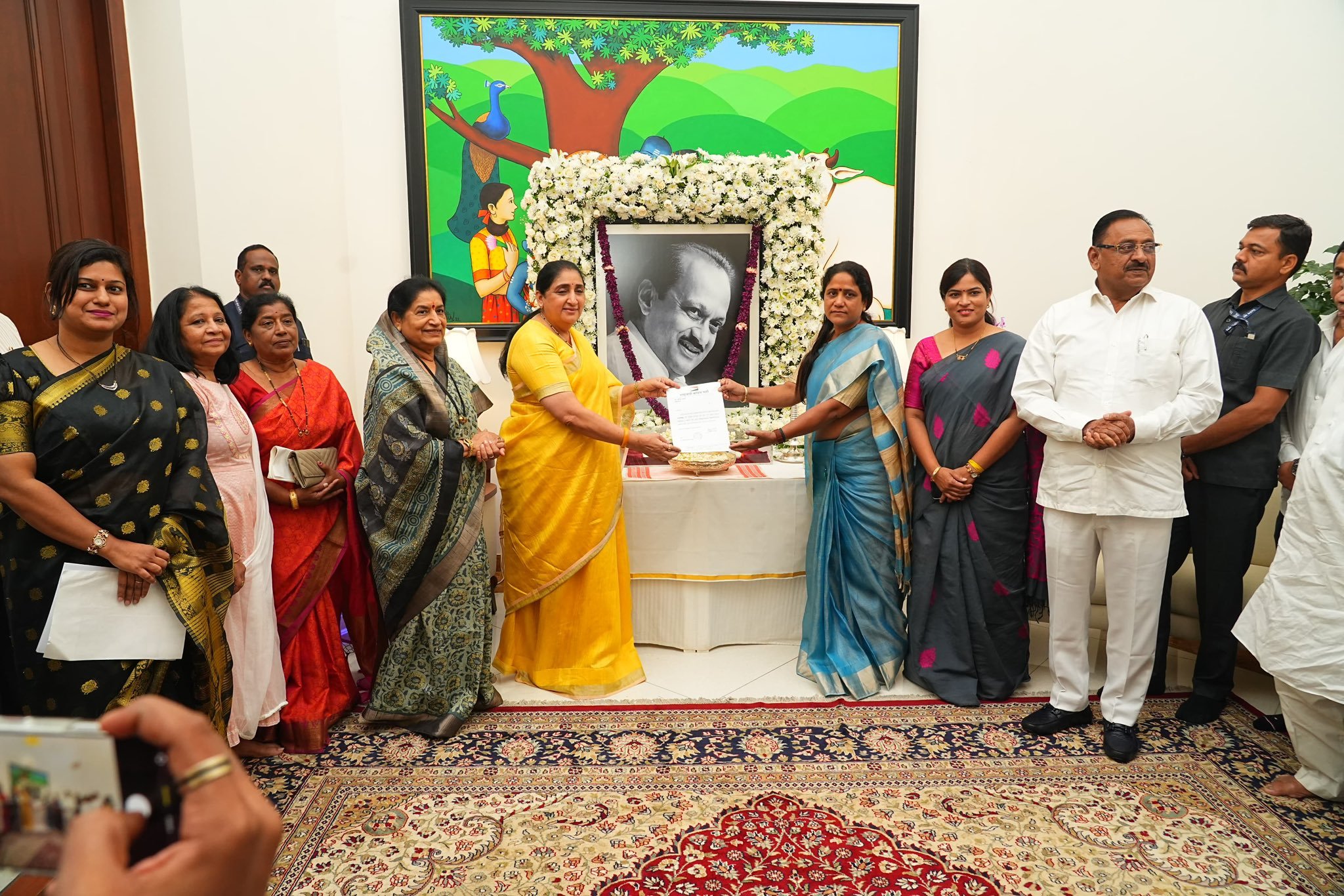राष्ट्रवादी काँग्रेसच्या महिला प्रदेशाध्यक्षपदी वैशाली नागवडे यांची नियुक्ती