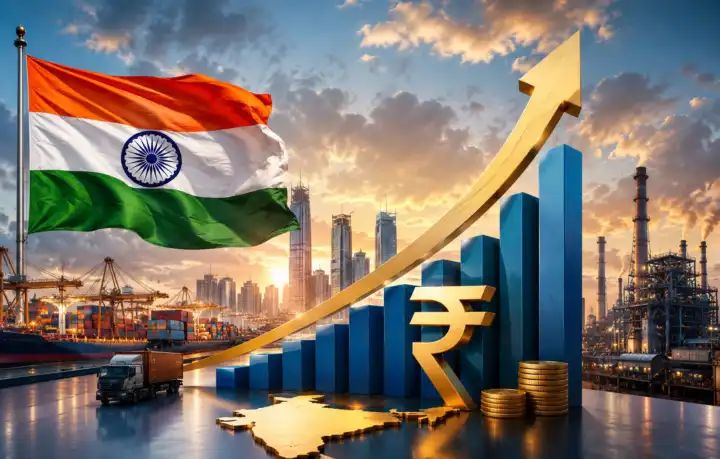 भारतीय अर्थव्यवस्थेची दमदार मुसंडी; पहिल्या तिमाहीत जीडीपी ७.८ टक्क्यांवर!