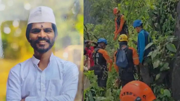 कौटुंबिक वादातून तरुणाने टकमक टोकावरून दरीत उडी घेत संपवले जीवन