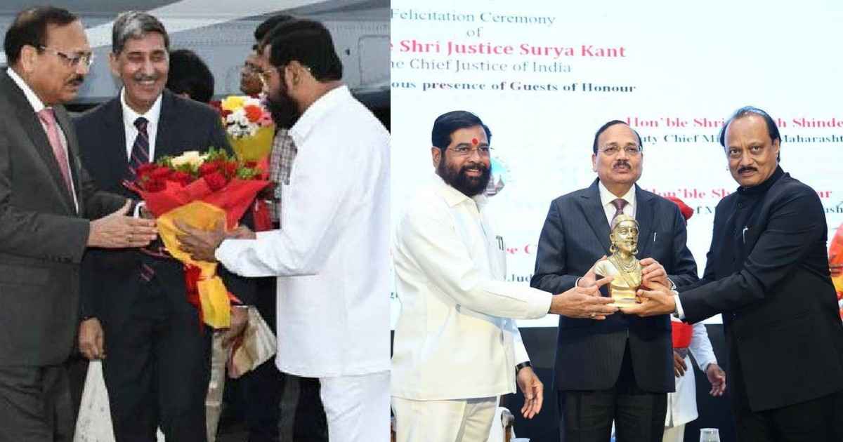 “म्हणूनच तीन वर्षे तारीख पे तारीख!”; सरन्यायाधीशांच्या स्वागतावरून संजय राऊतांचा शिंदे-पवारांवर बोचरा वार