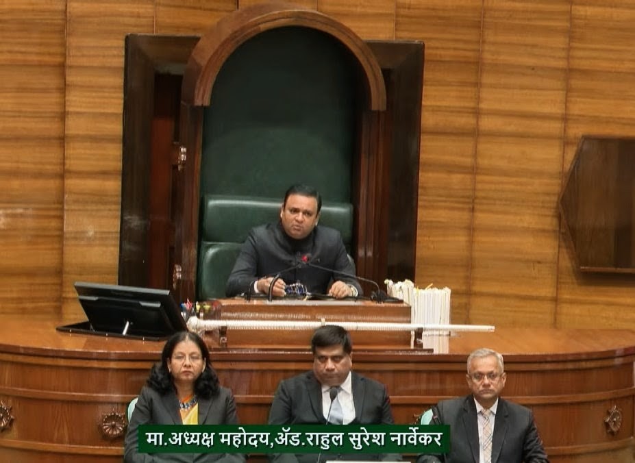 मराठीच्या चुकीच्या उच्चारावरून मोठा गदारोळ; विधानसभा अध्यक्ष राहुल नार्वेकरांची सभागृहात माफी!