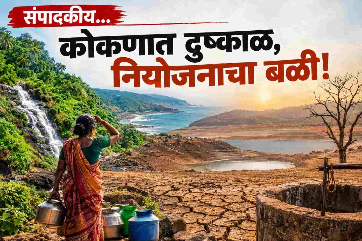 संपादकीय : कोकणात दुष्काळ, नियोजनाचा बळी!